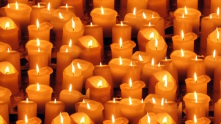 Landscape Stock Video, Candle, Source Of Illumination, Light, Candles, Flame