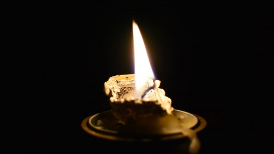 No Copyright Footage For Commercial Use, Candle, Lighter, Flame, Fire, Device