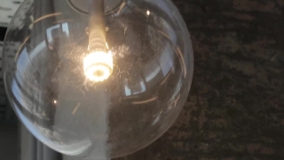 Particle Footage, Aquarium, Glass, Light Bulb, Electric Lamp, Wineglass