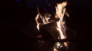 Sad Stock Footage, Fireplace, Fire, Flame, Heat, Hot