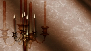 Background Effect Video, Candlestick, Holder, Candle, Holding Device, Architecture